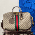 New trendy brand genuine leather men's large capacity handbag travel bag 10240223TJ21