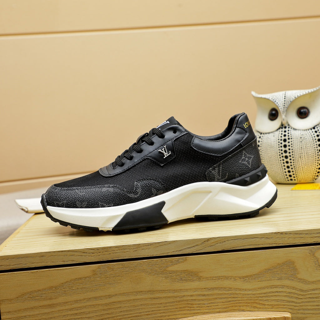 L luxury fashion print sports sneakers 0724122303