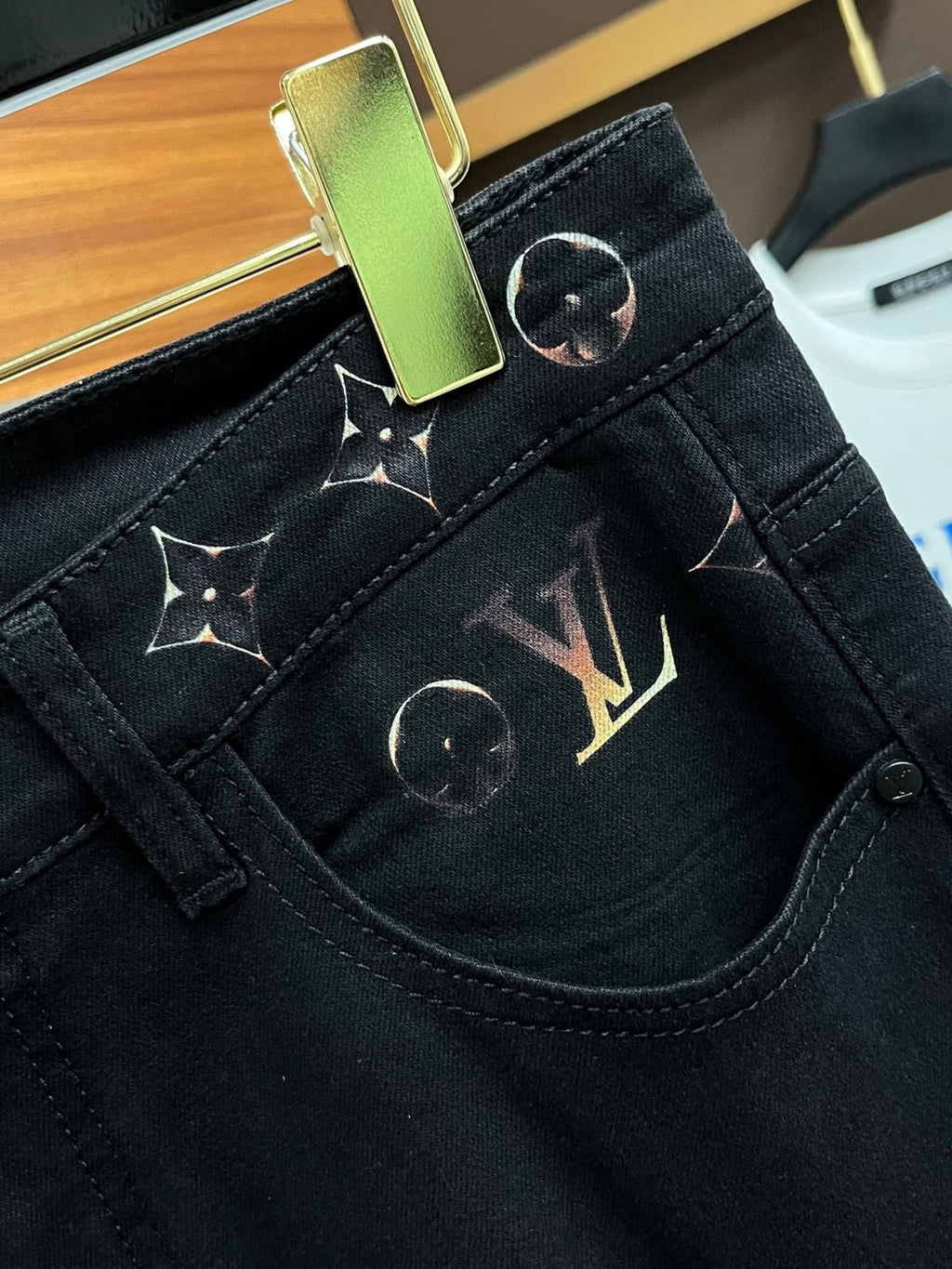 L men's business casual jeans 0725092606