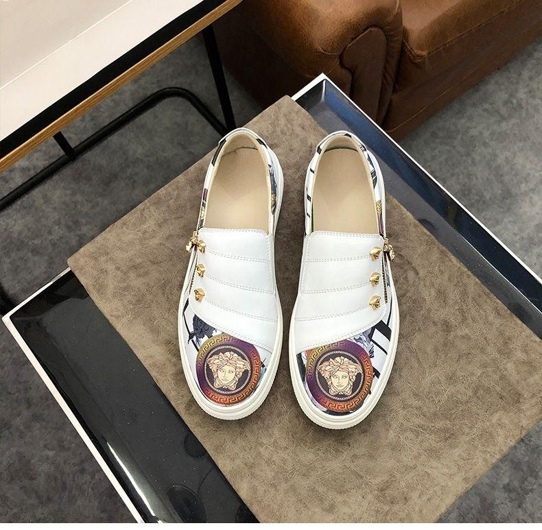 New Fashion Genuine Leather All-match Casual Shoes 1024041706