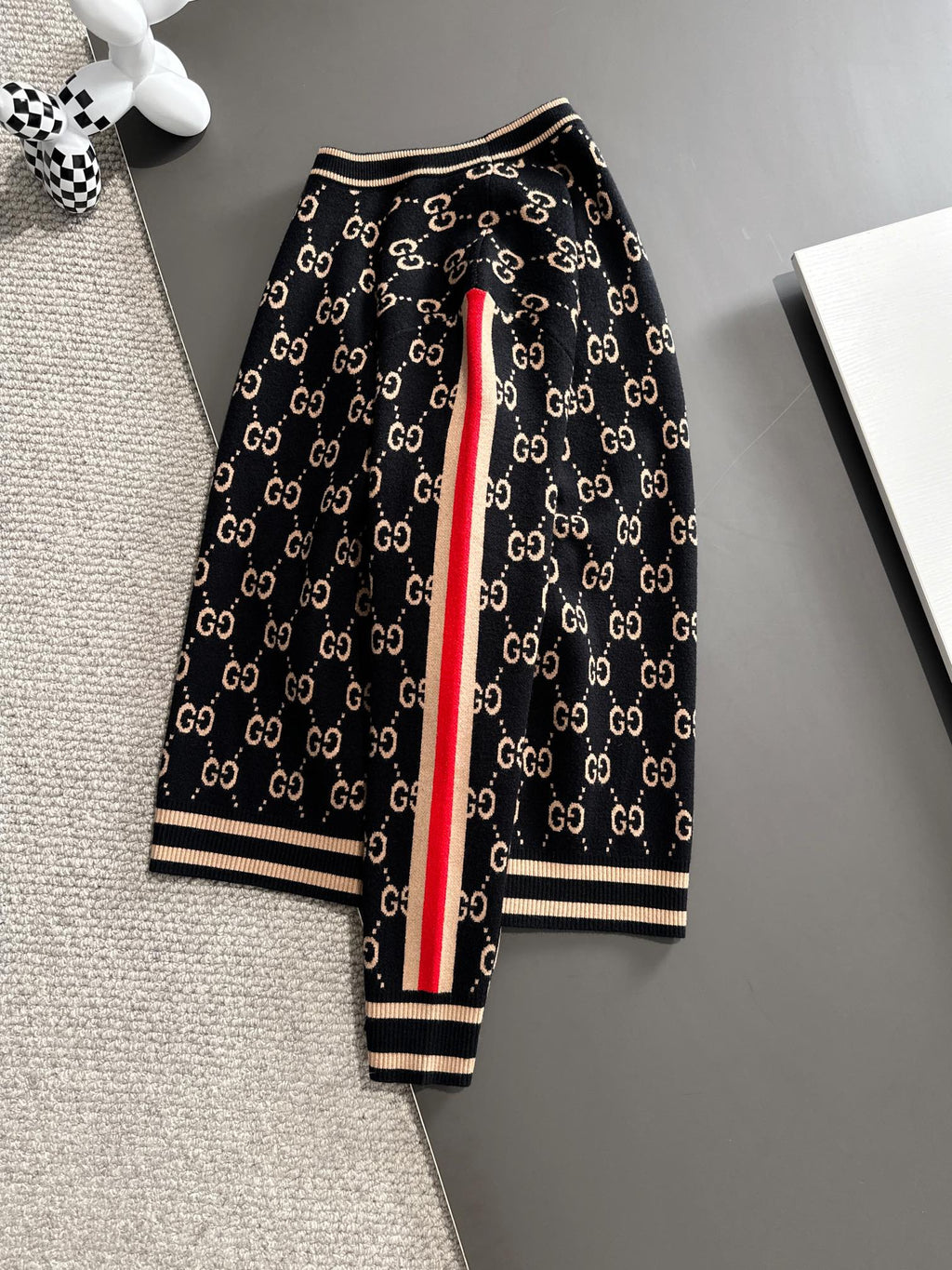 Fashion Print Crewneck Sweater 0724121810