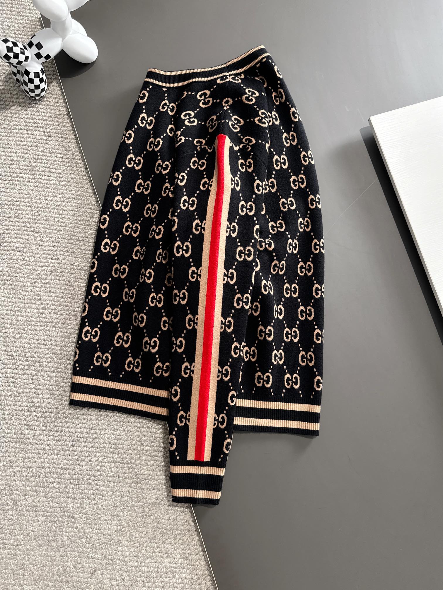 Fashion Print Crewneck Sweater 0724121810