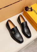 L Fashion 25ss printed leather shoes 0725060616
