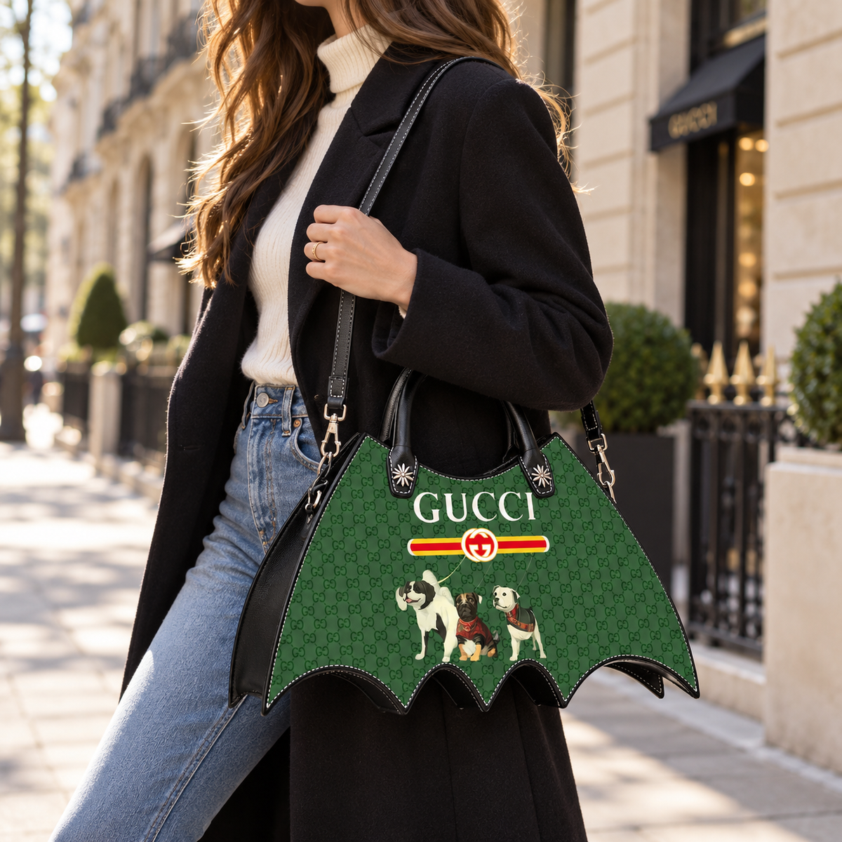 New Fashion Bat-shaped Handbag 3D1326102124