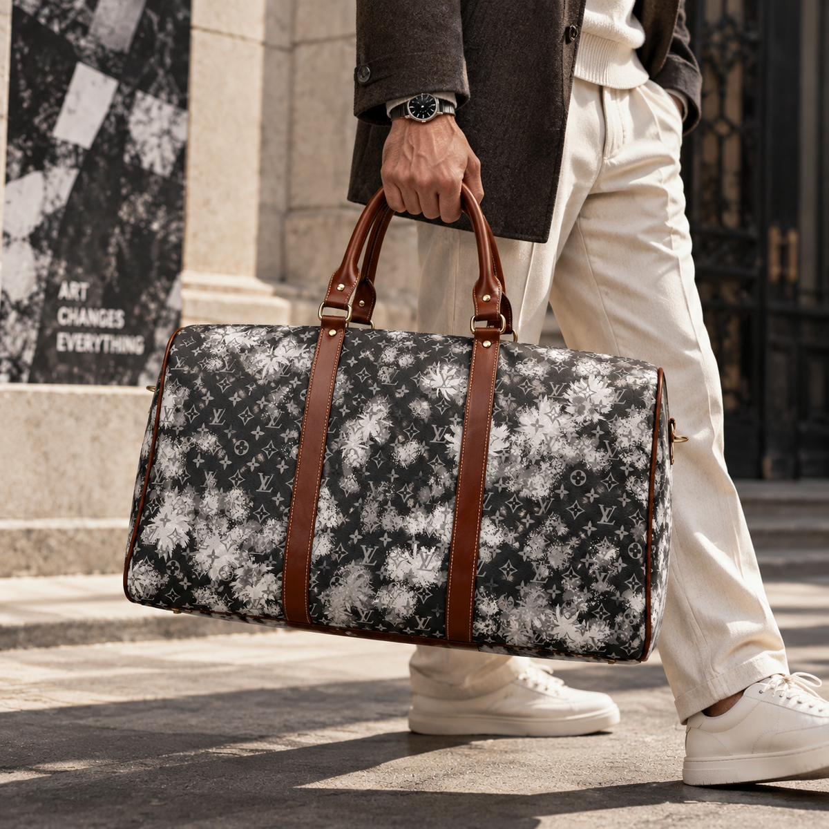 New Fashion Handheld Travel Duffle Bag 3D1326101908