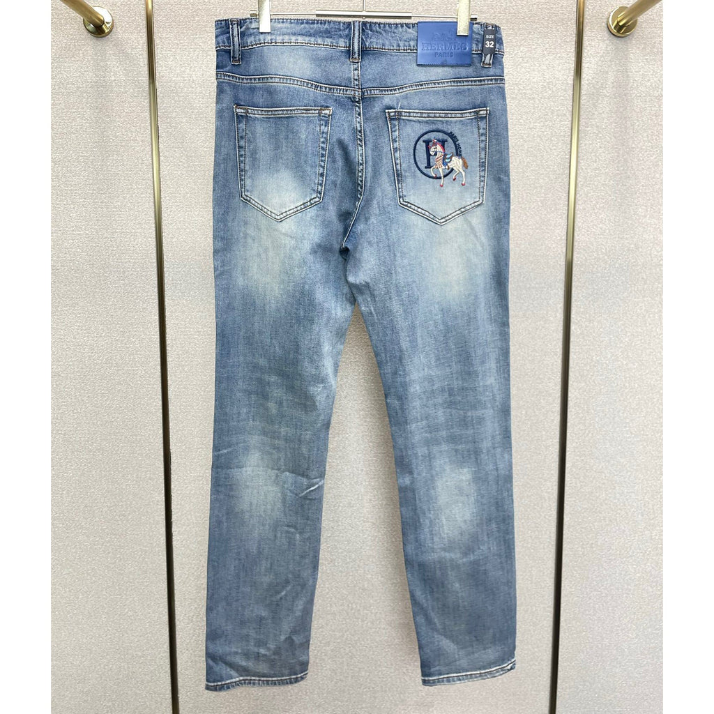 New Slim-Fit Straight-Leg Men's Jeans 1026063010