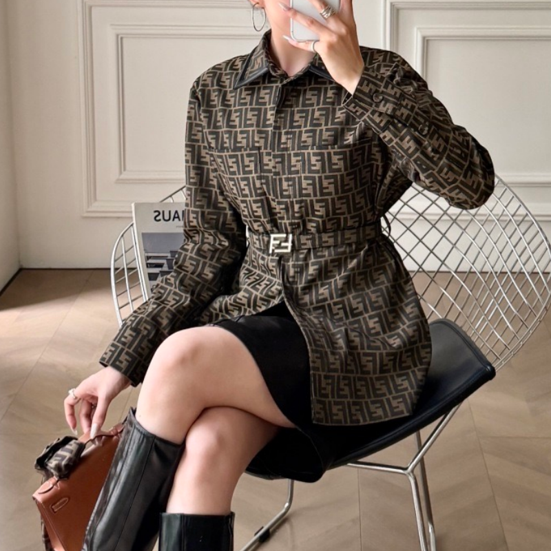 New Fashion Women FF Monogram Jacket  XC1326091131