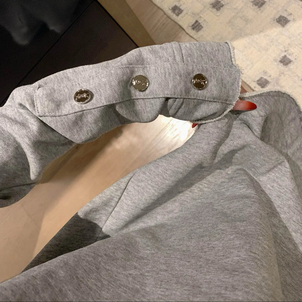 Curved Hem Crewneck Sweatshirt 1025102703