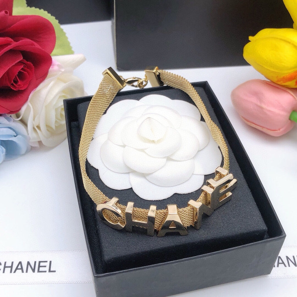 brass letter necklace 0724110603