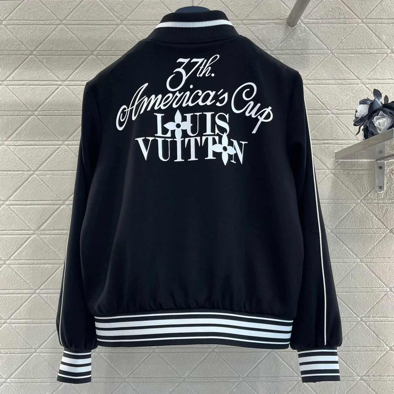 Fashionable casual stand up collar baseball jersey 1024101605