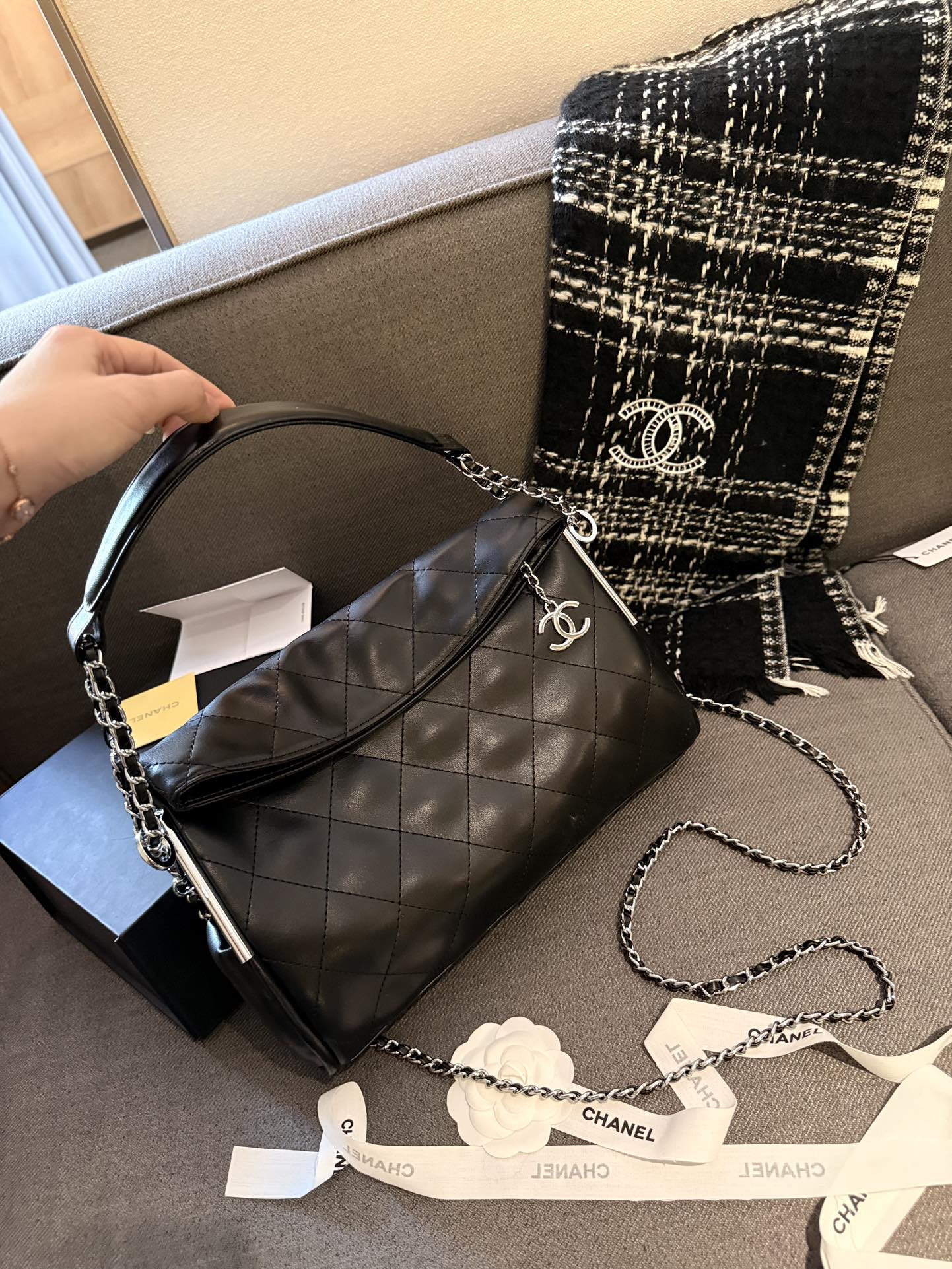Fashion leather underarm bag 0724112801