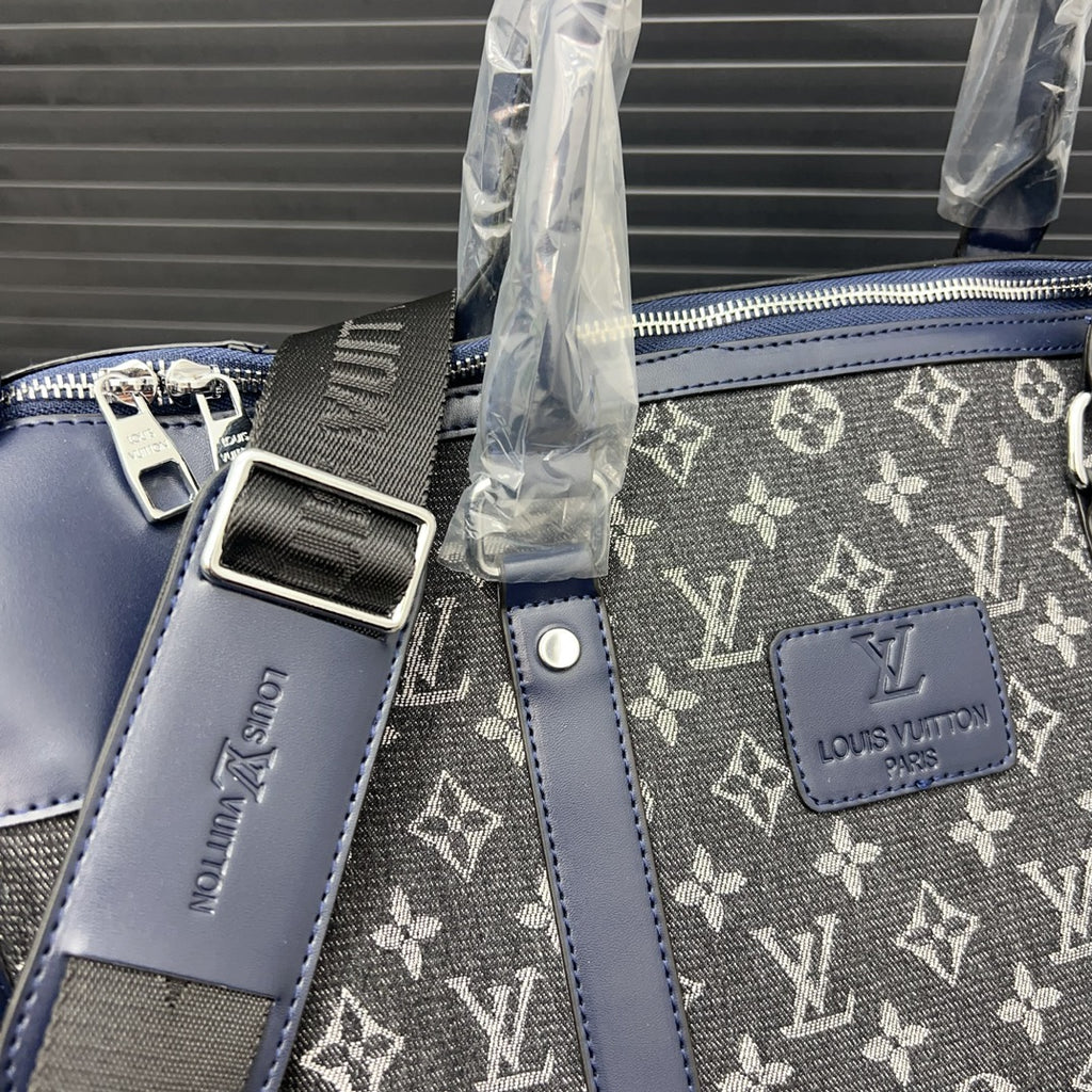 L Keepall Denim Travel Bag 1824120902