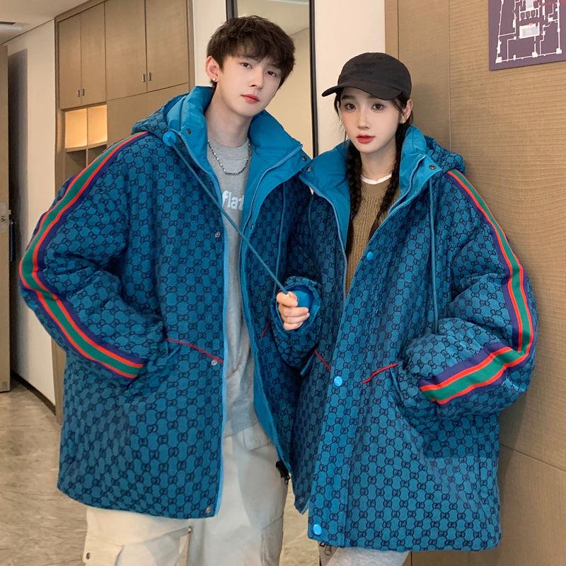 Thickened warm loose down jacket 0823120803