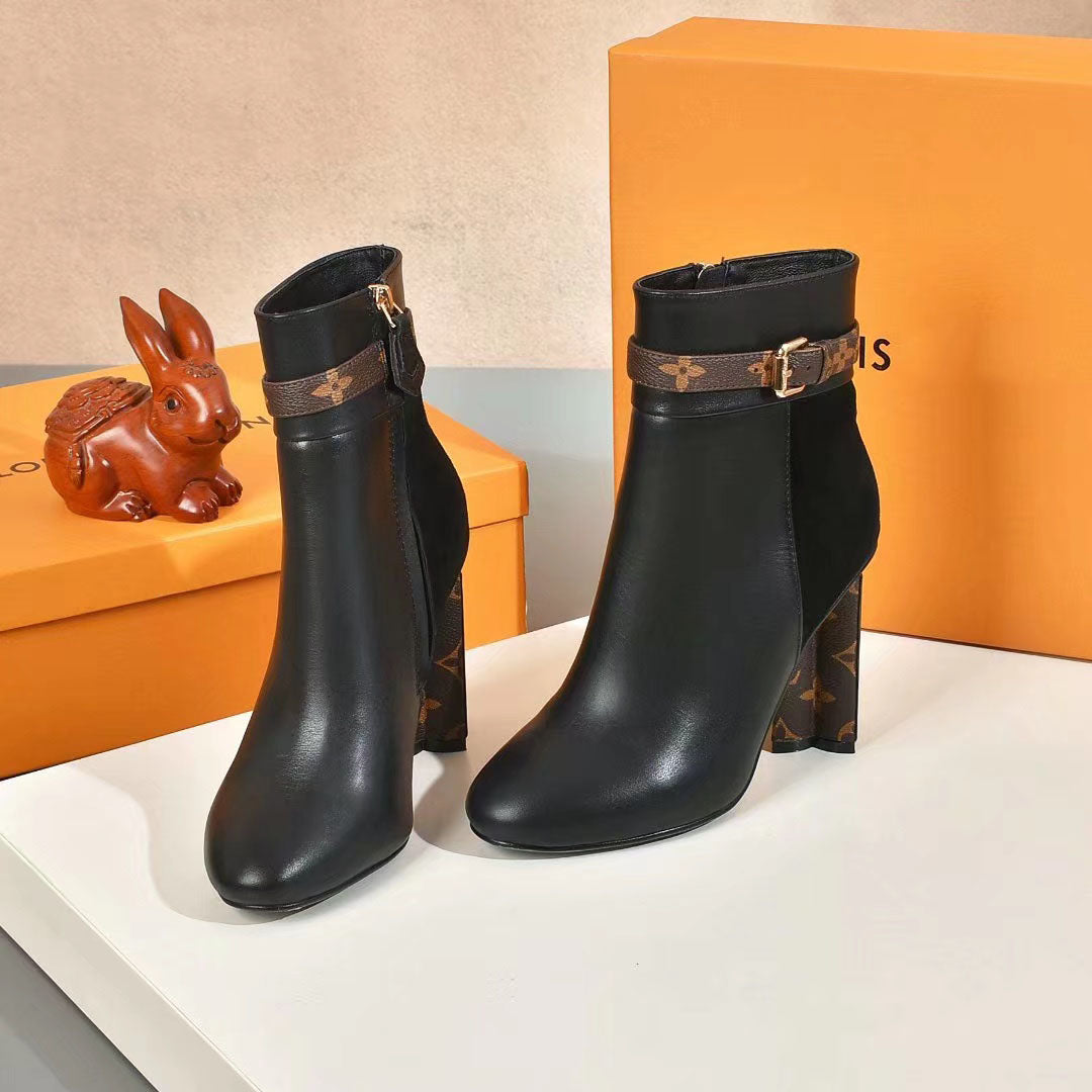 New fashion women's shoes versatile ankle boots S05