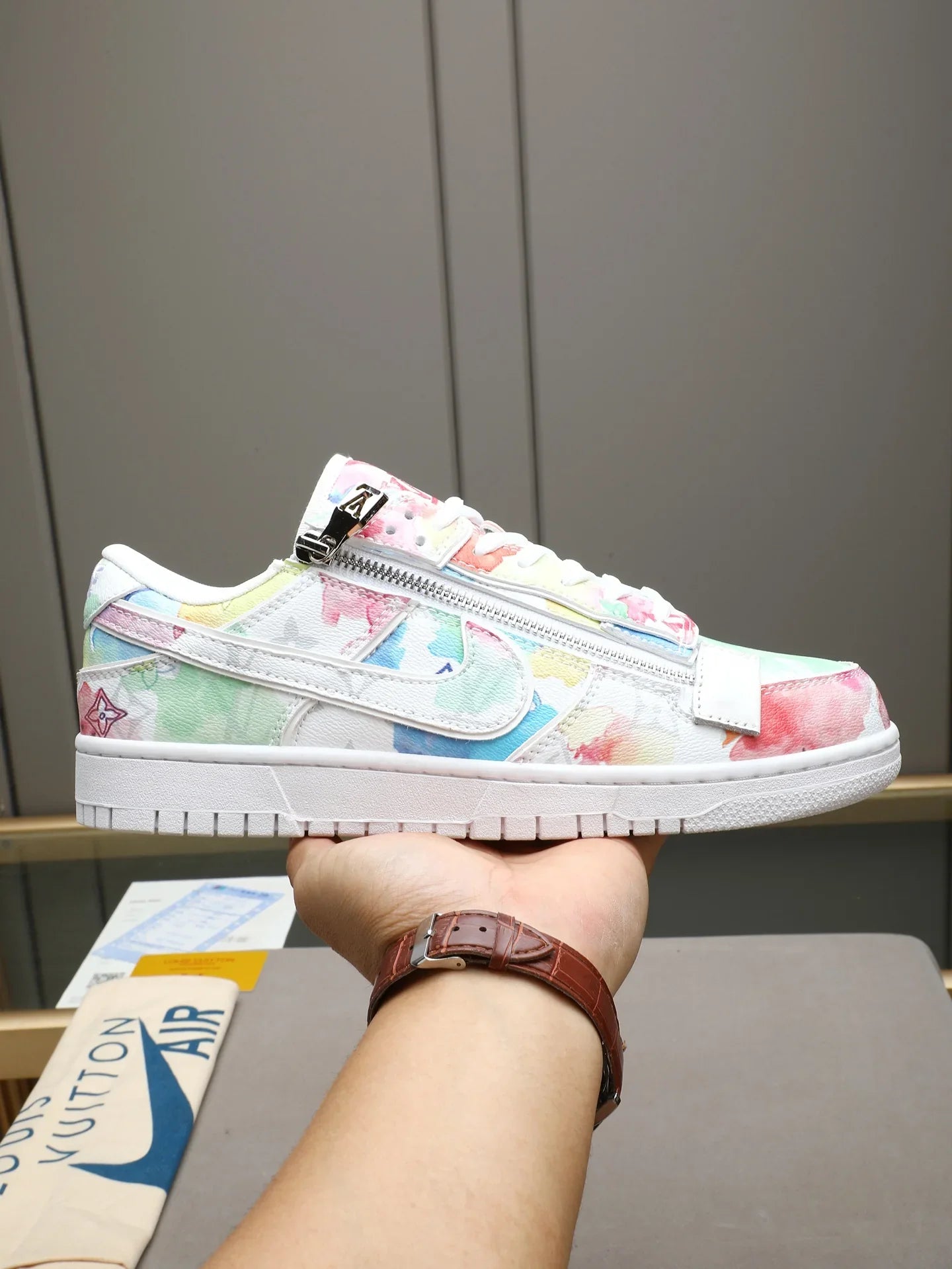 V x Nike Air Force 1 collaboration style sneakers 0726050802