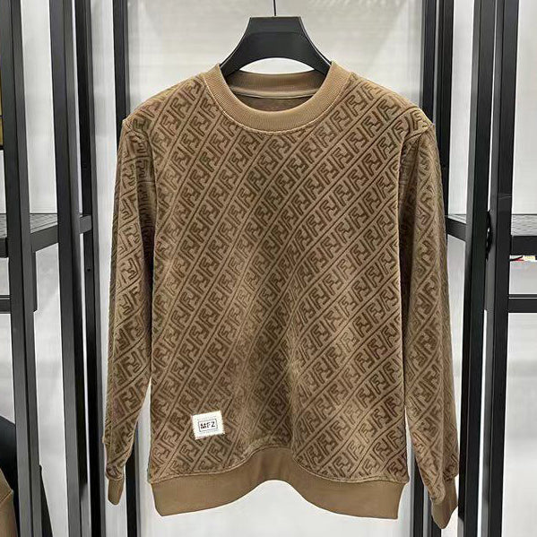 New veLet thickened men's pullover hoodie 1024102507