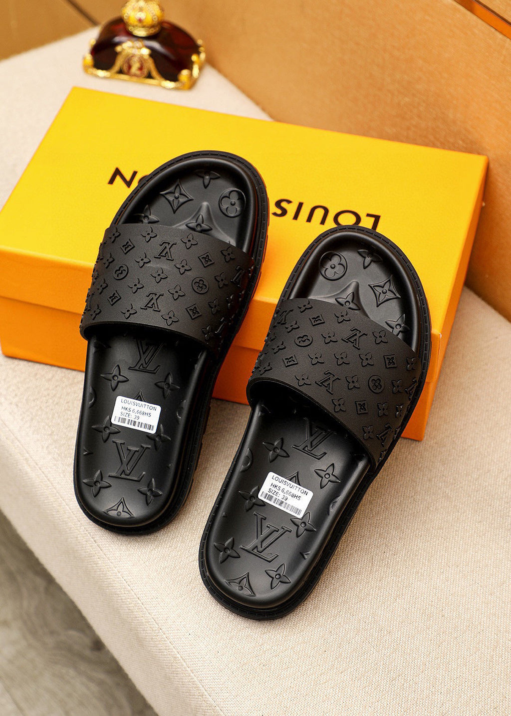 L classic printed slippers 0725101003