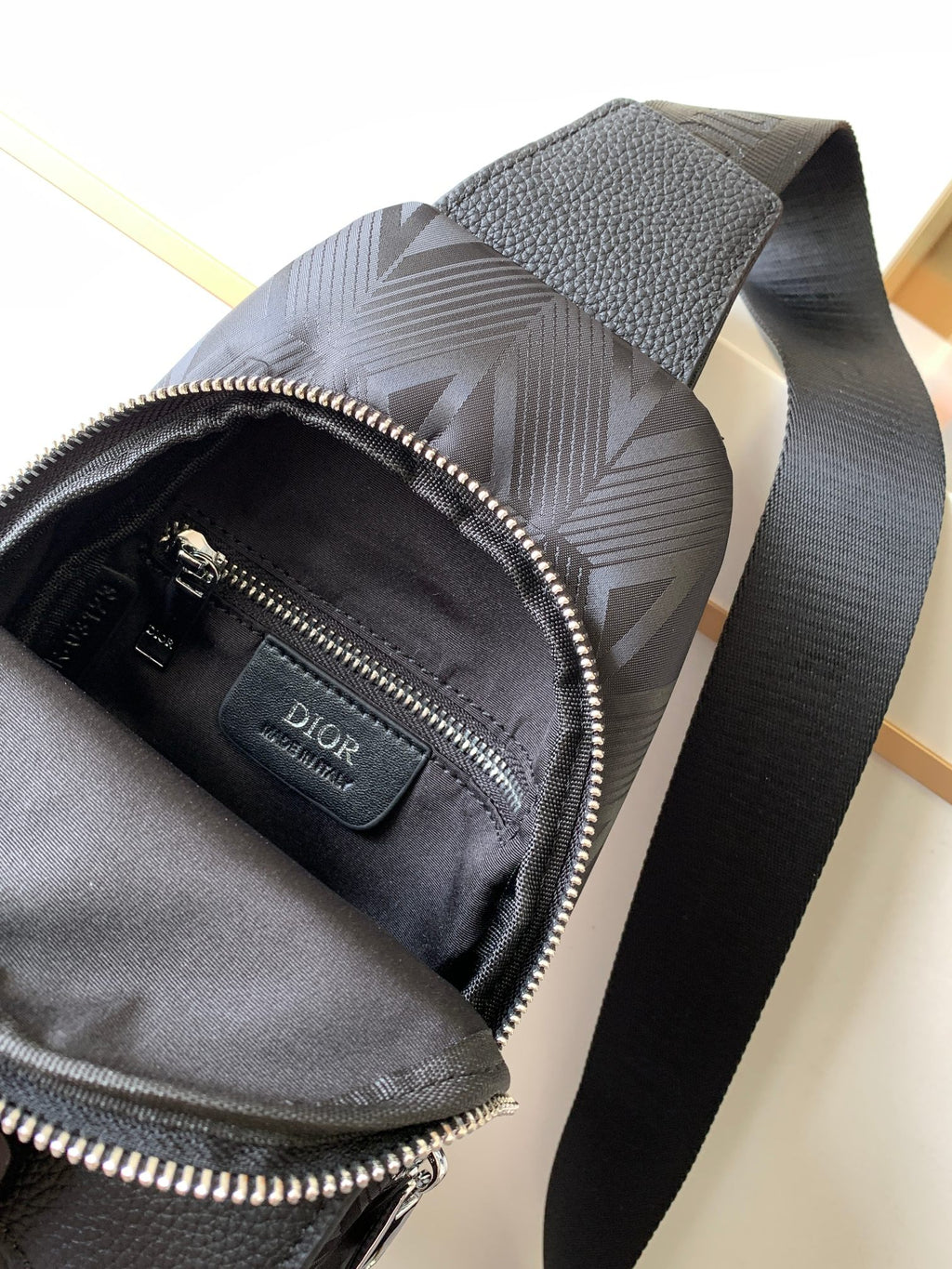 CD fashion nylon printed chest bag 0725052714