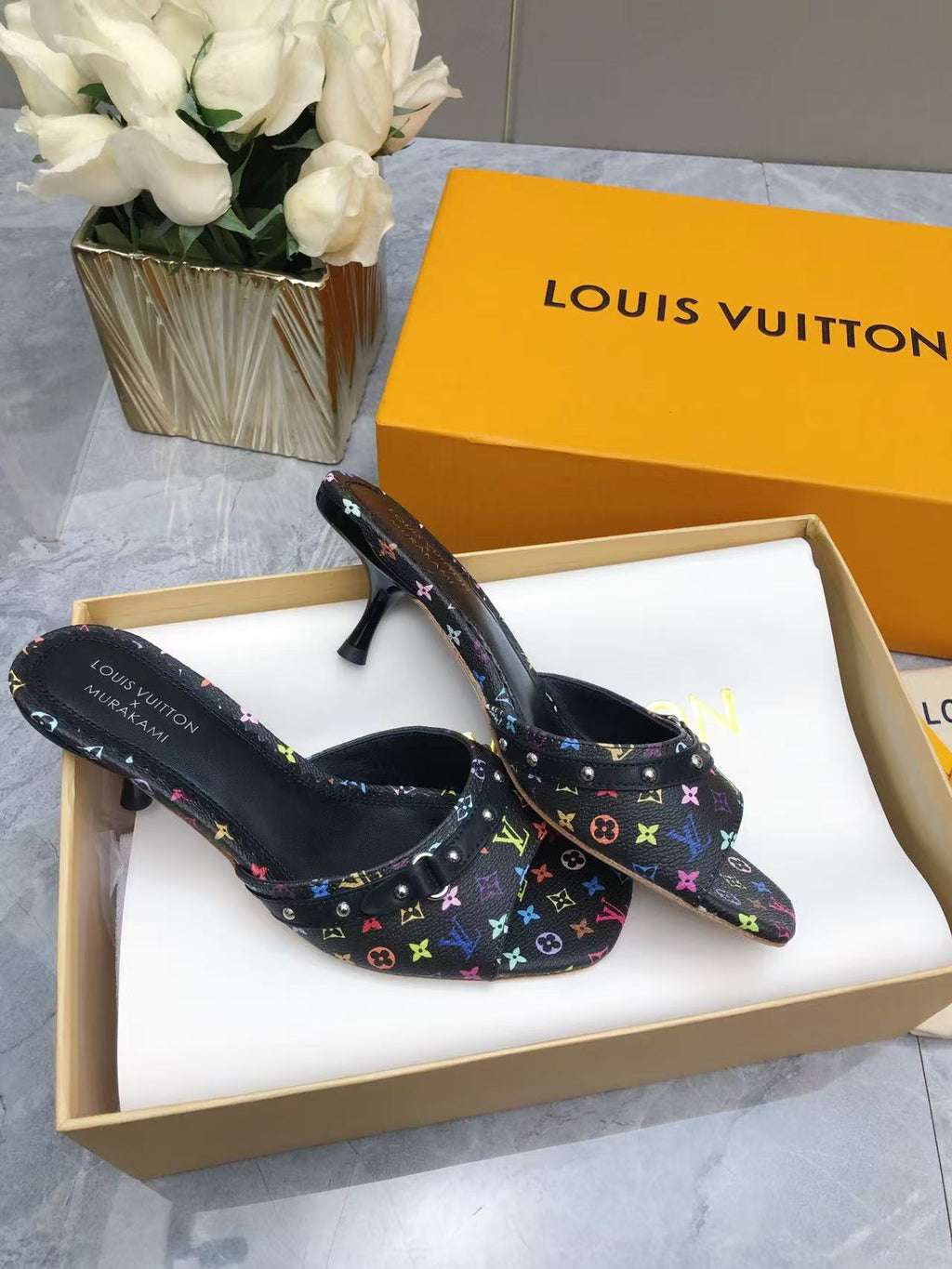 L fashion 3 color hot style high heel slippers 0725031902