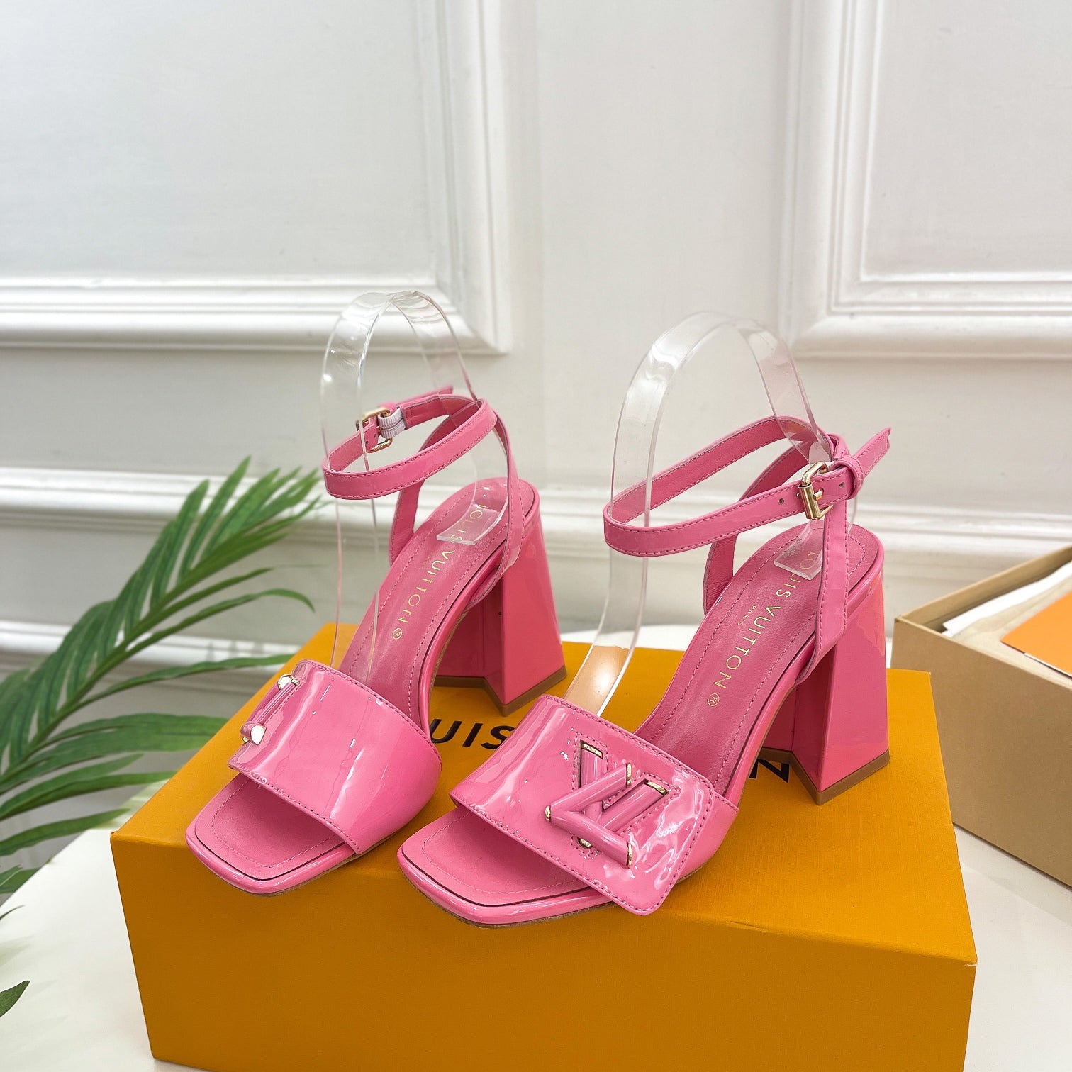 patent leather high-heeled sandals XC07032214