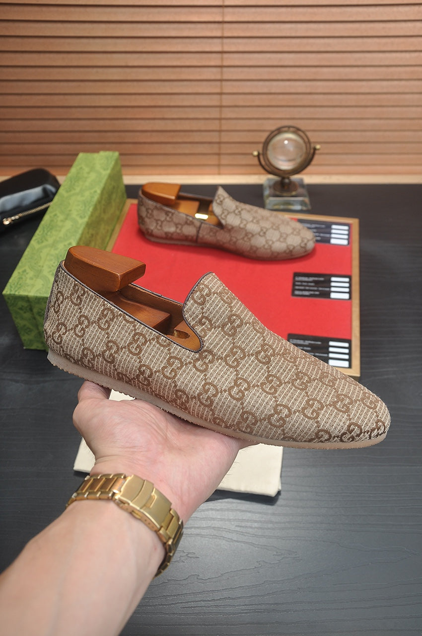 fashion print slip-on shoes 0725070202