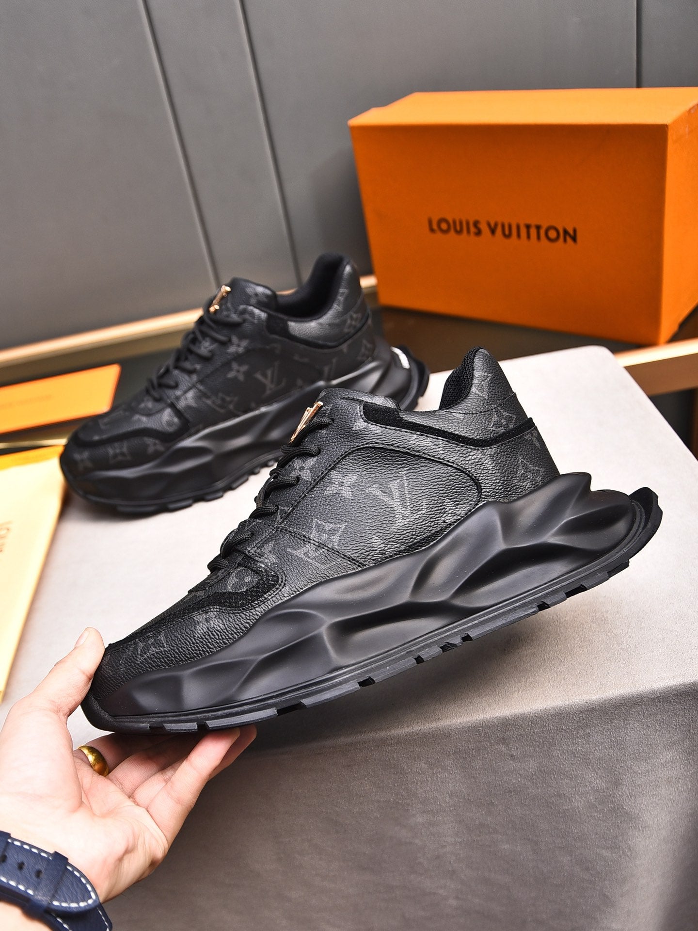 Men's platform sneakers 0726030603