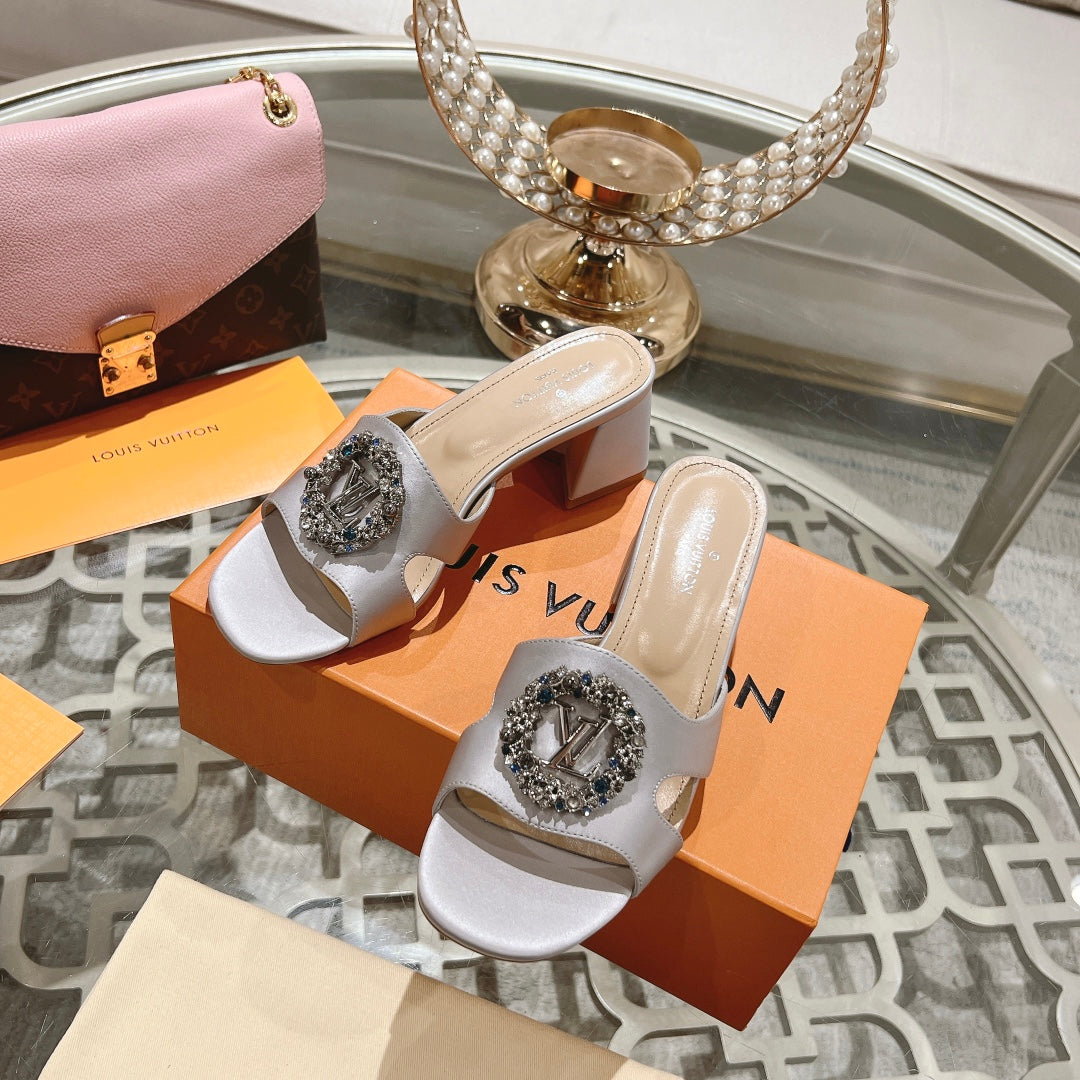 V24ss platform high heel slippers 0724071708