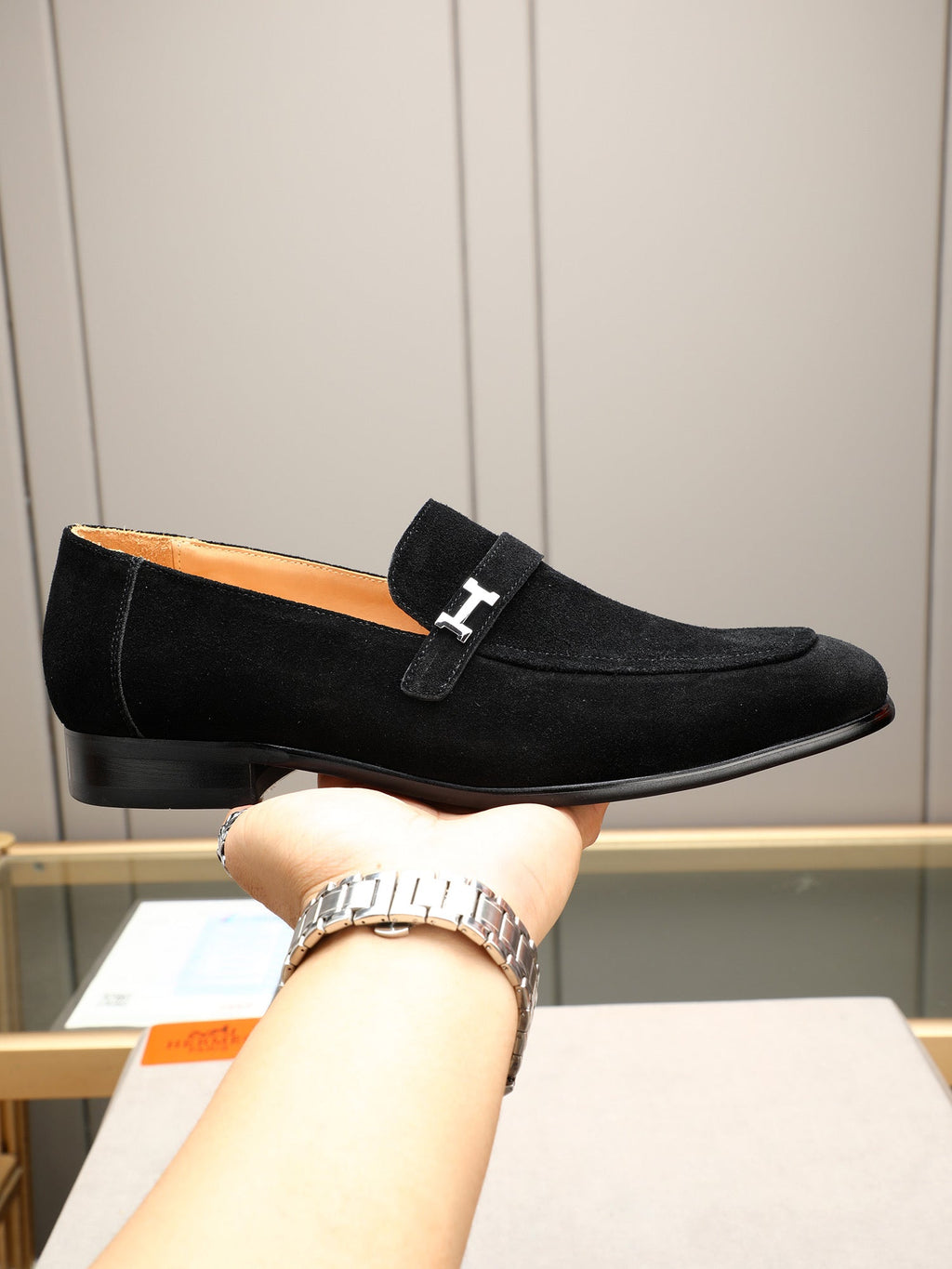 New H business formal leather shoes 0725062404