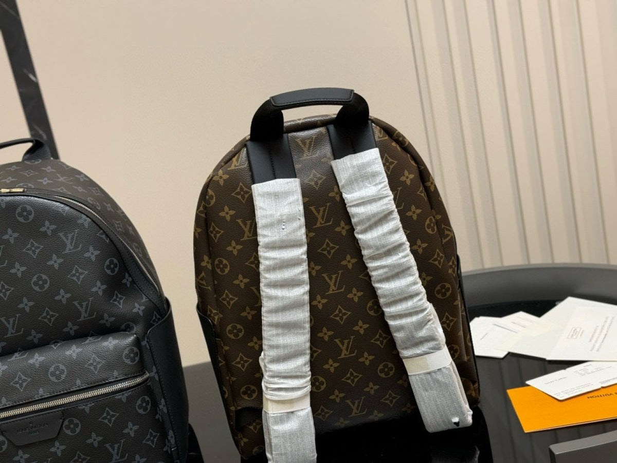 L fashion classic print backpack 0725012103