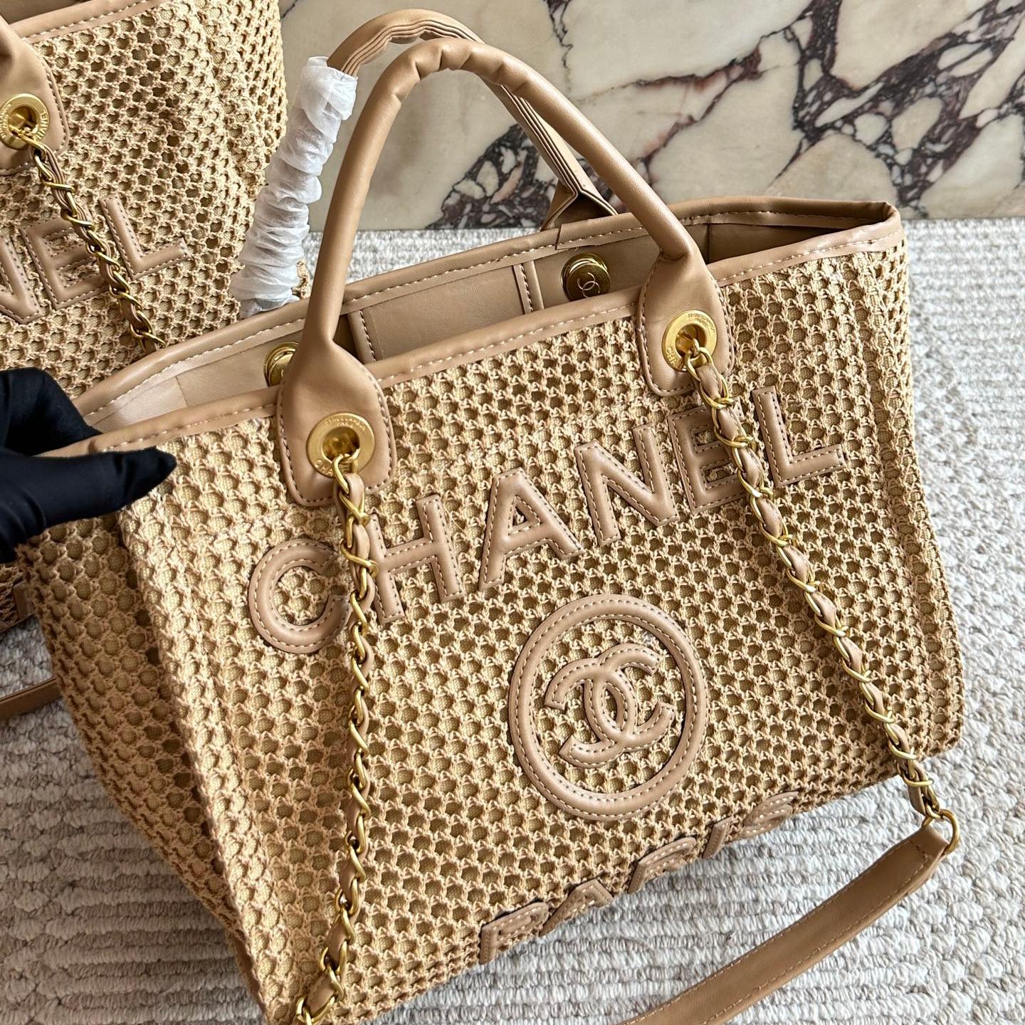 26SS New Women's Straw Beach Tote Bag 0726031009