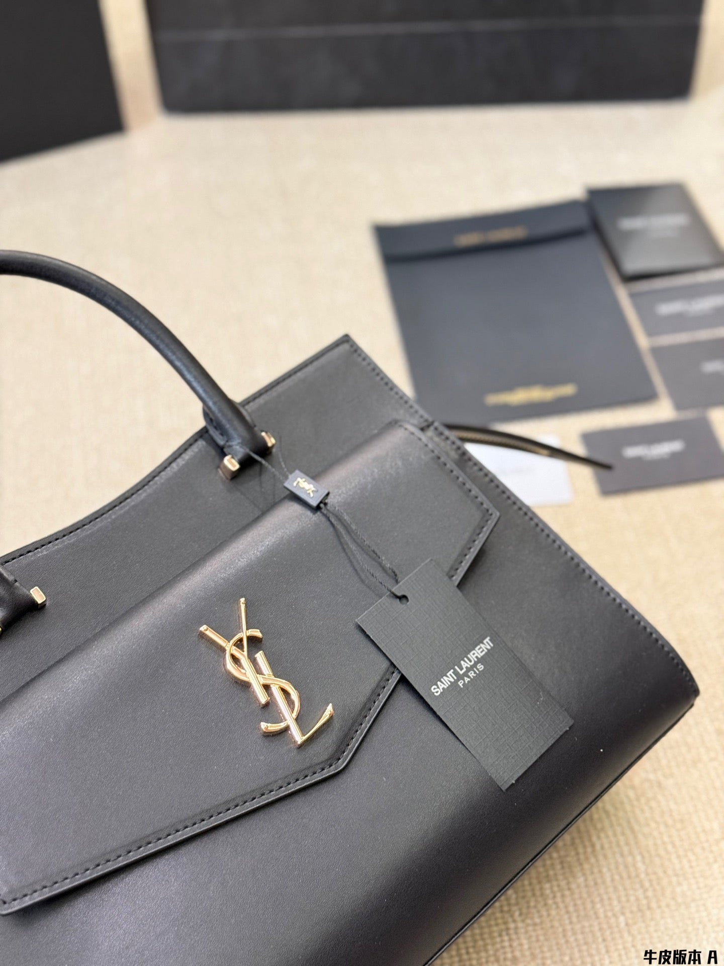 Fashionable Uptown Leather Large Capacity Tote bag 0724111305
