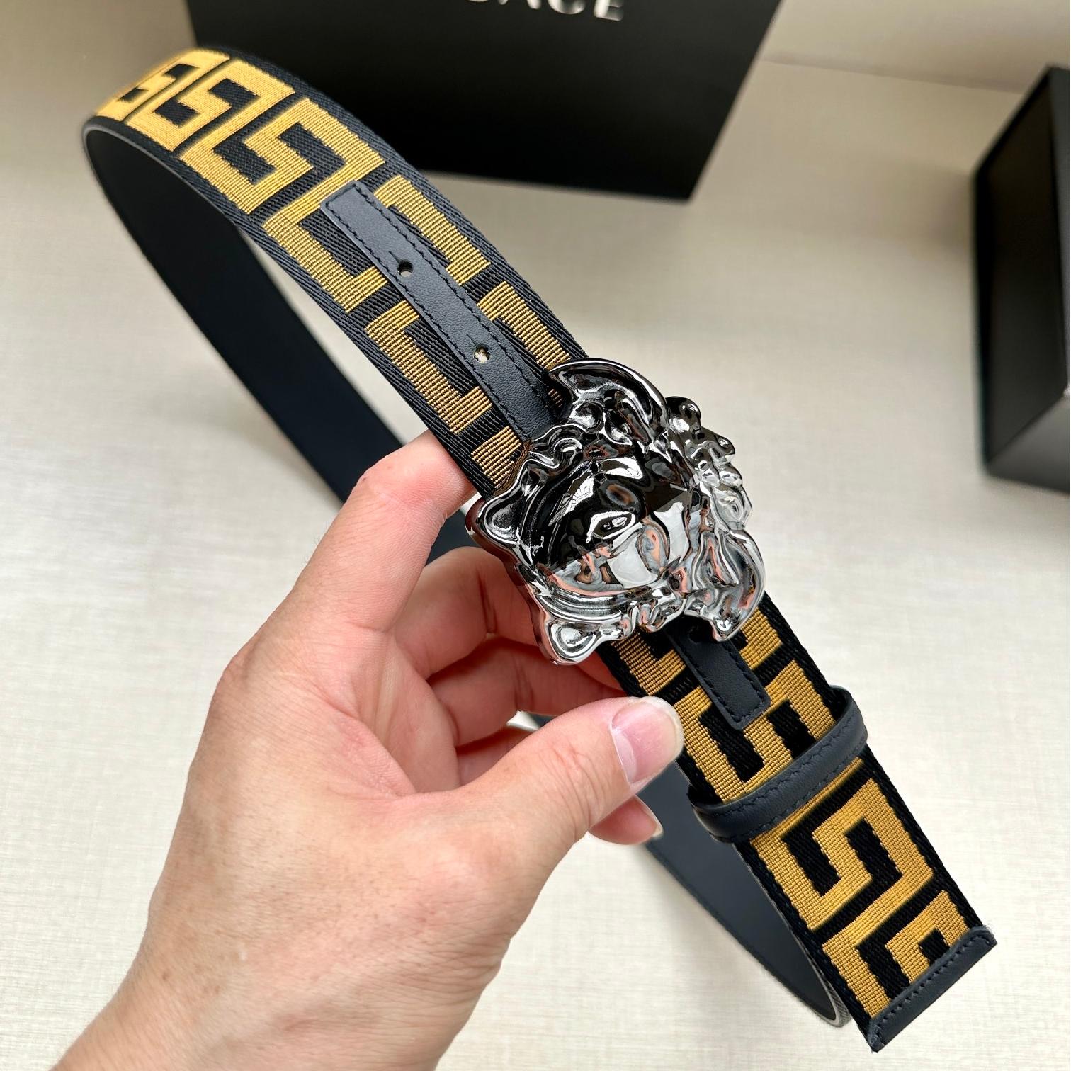 3.8cm wide satin ribbon belt 0726012001