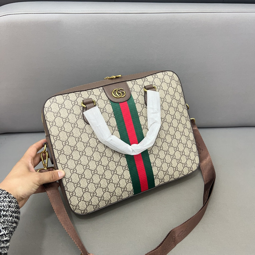 G printed men's bag briefcase handbag computer bag 1824062605