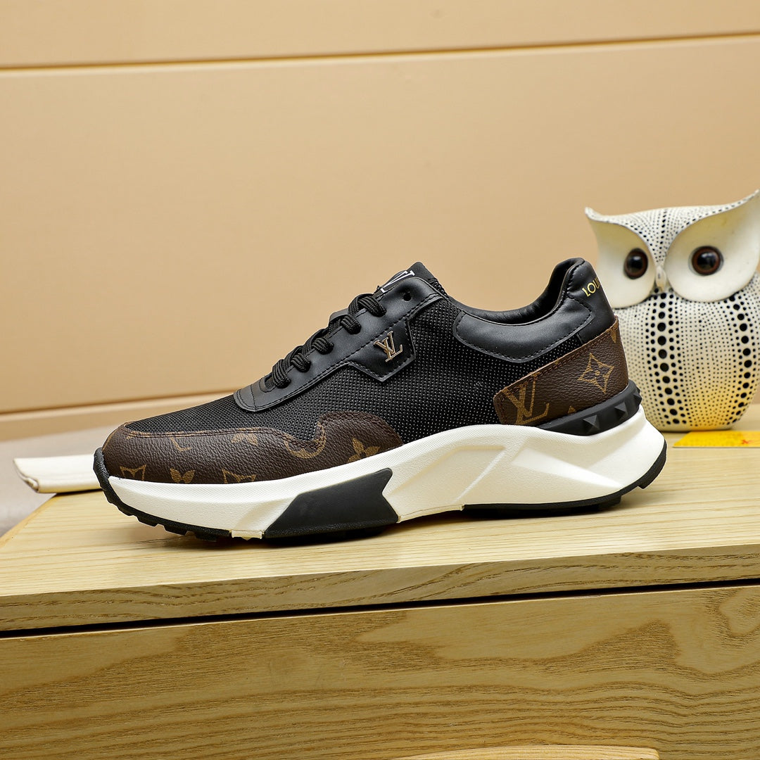L luxury fashion print sports sneakers 0724122303