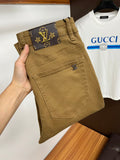 L men's business casual jeans 0725092609