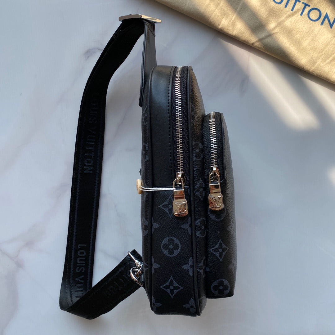 L fashion casual printed chest bag 0725042301