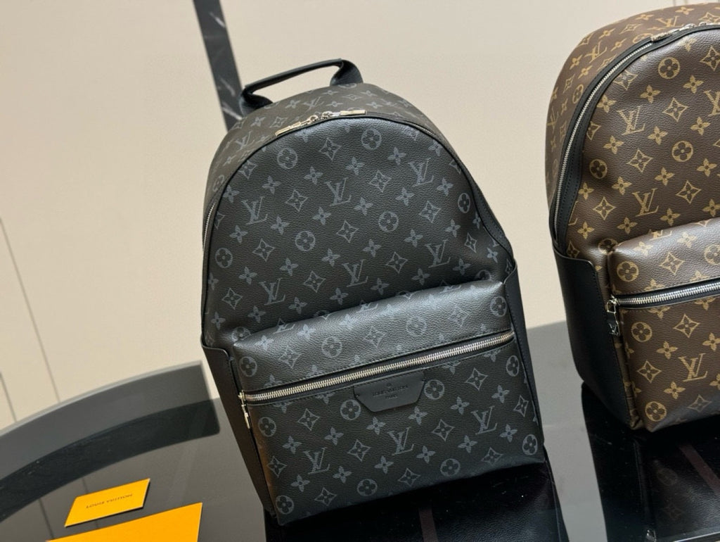 L fashion classic print backpack 0725012103