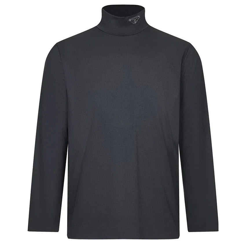 Unisex fashion and versatile high neck base shirt 1024080503