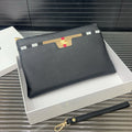 Embossed Calfskin Clutch Bag 1025031008