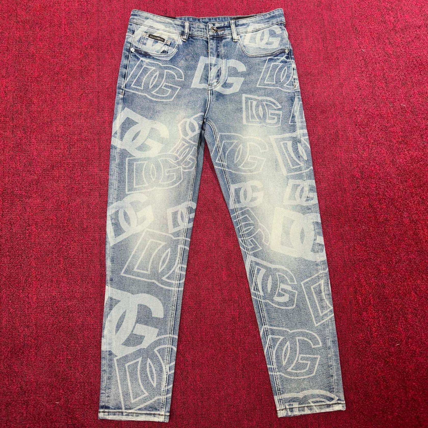 New denim pants top DG Slim pants 1025063012