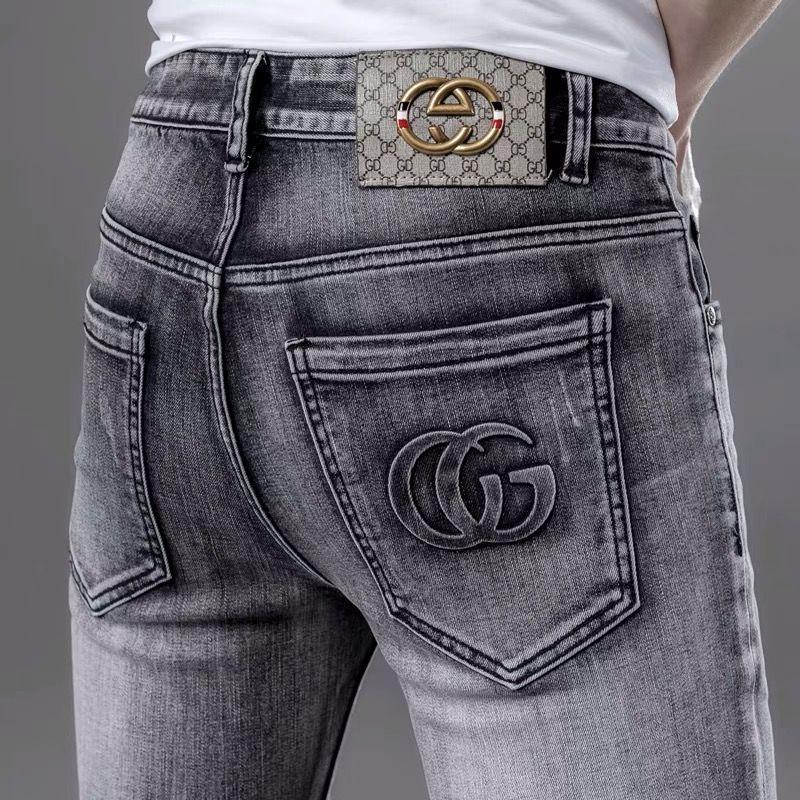 Men's Fashion Elastic Slim Fit Pants 0223112412