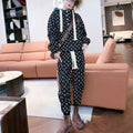 Tri-Color Ladies Hooded Suit