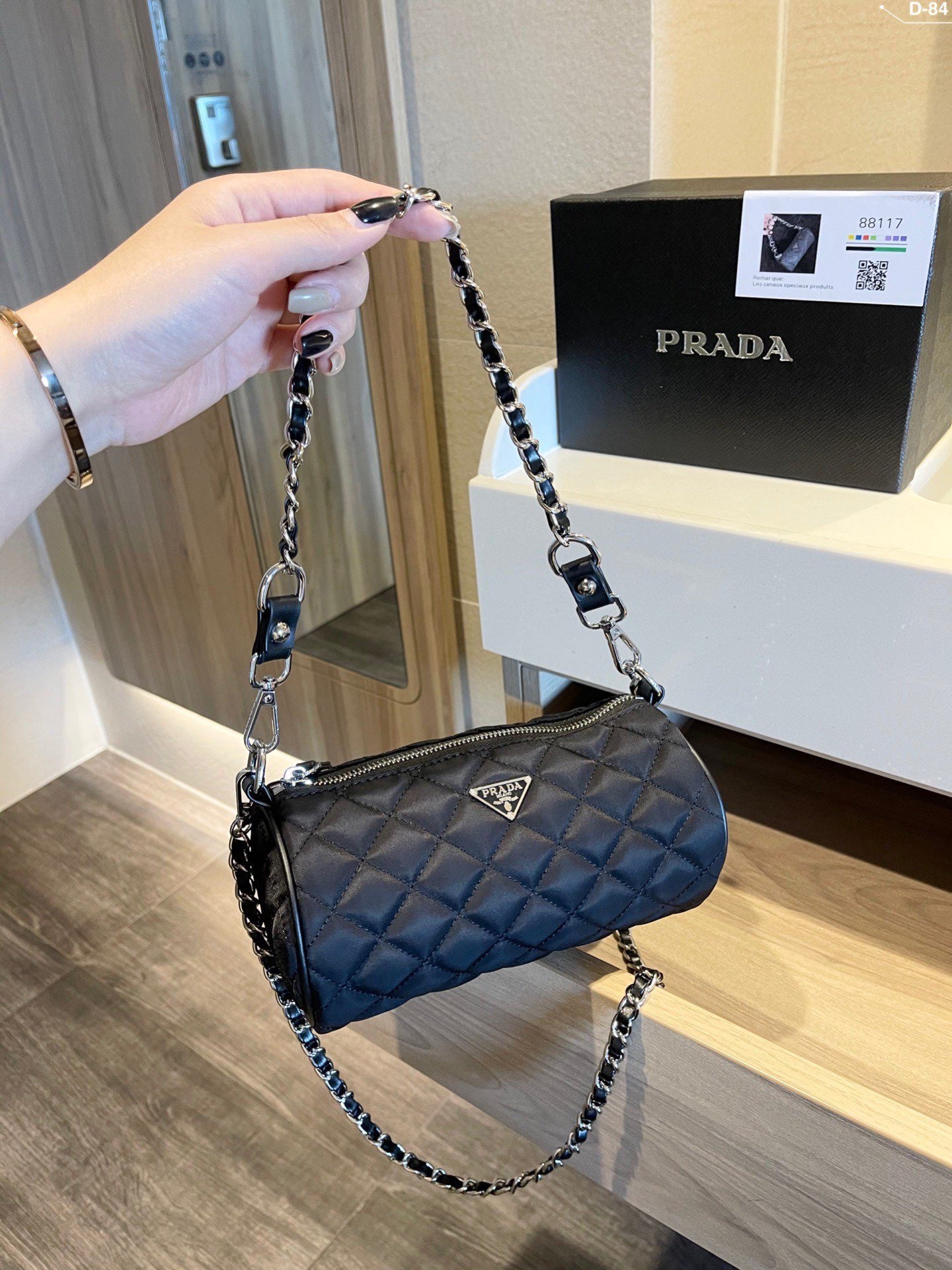 P Fashion Cylindrical Crossbody Bag 0724122501