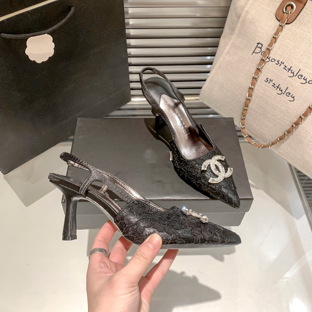 fashion lace high heels XC0723102502