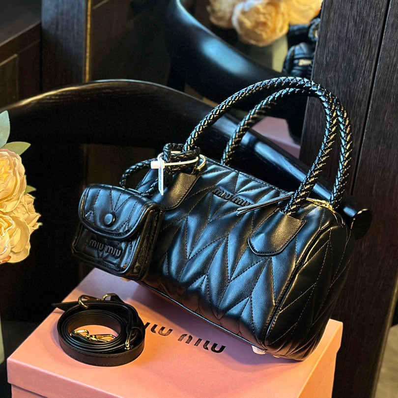 MIU 24 New Lambskin Fashion Handbag XC24092303