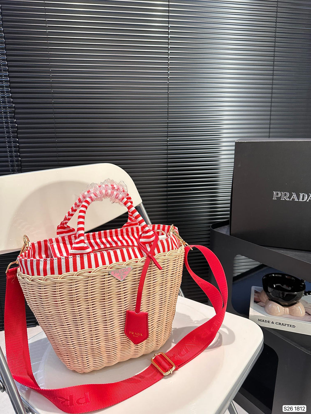 P summer fashion woven bag 0724041118