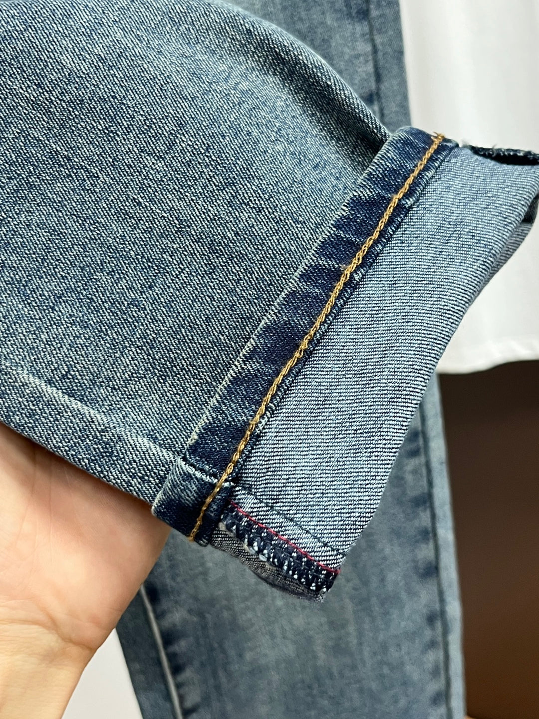 L men's business casual jeans 0725092607