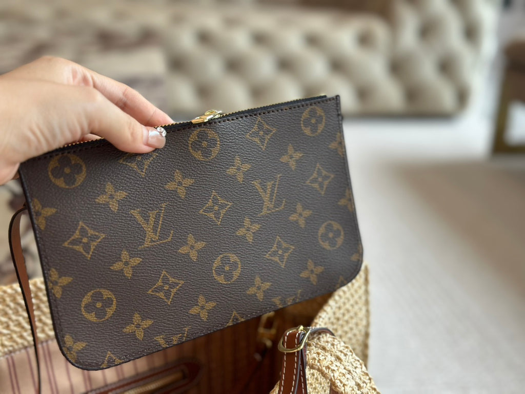 V Fashion Summer Limited Straw Shopping Bag 0724082703