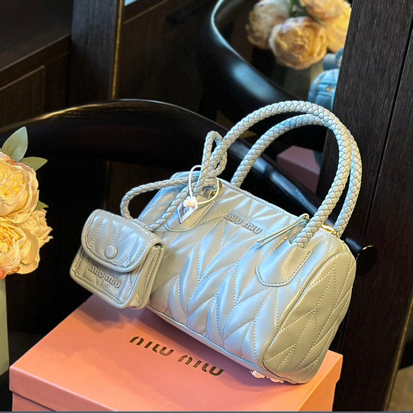 MIU 24 New Lambskin Fashion Handbag XC24092303