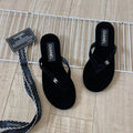 New Arrival Sandwich Black All-Match Beach Holiday Flats 1024061702